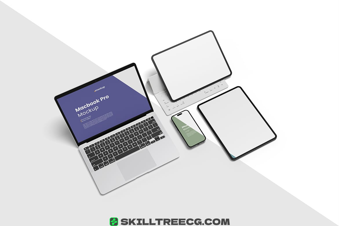 图片[4]-Multi Devices Mockup with Clean Background（142957）-技能树